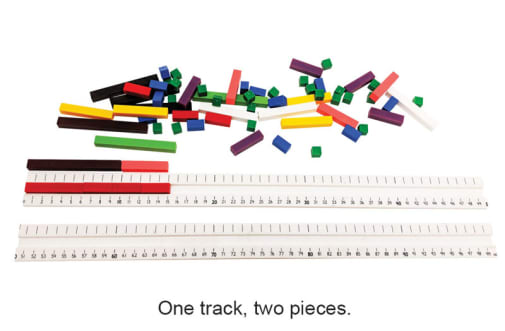 Deci-Rods Track with Deci-Rods Set