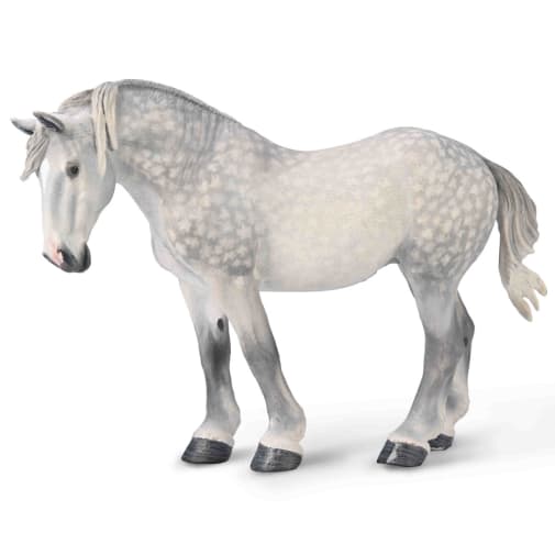 Percheron Mare - Dapple Grey (CollectA)