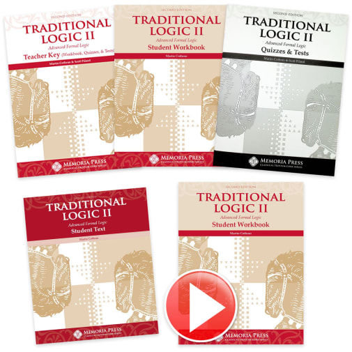 Traditional Logic 2 Complete Set with Streaming Instruction | Memoria Press