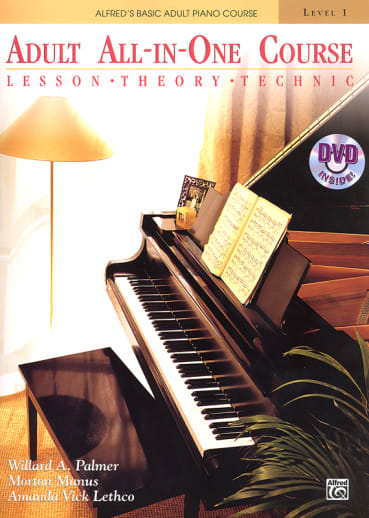 Alfred's Adult All-in-One Course Level 1 with DVD