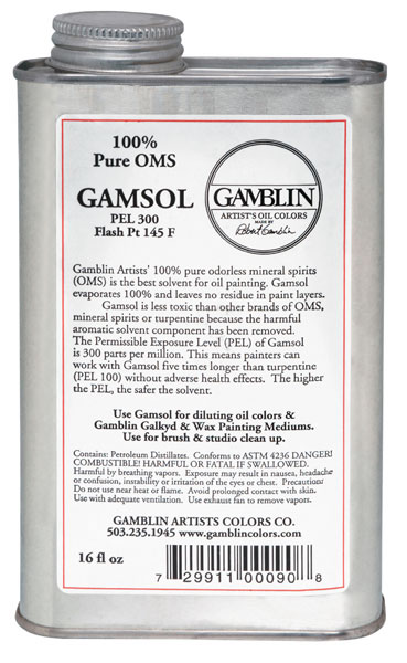 Gamblin - Gamsol - 16 oz.