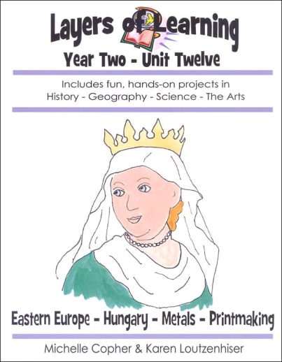 Layers of Learning Unit 2-12: Eastern Europe-Hungary-Metals-Printmaking