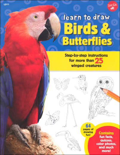 Learn to Draw Birds & Butterflies
