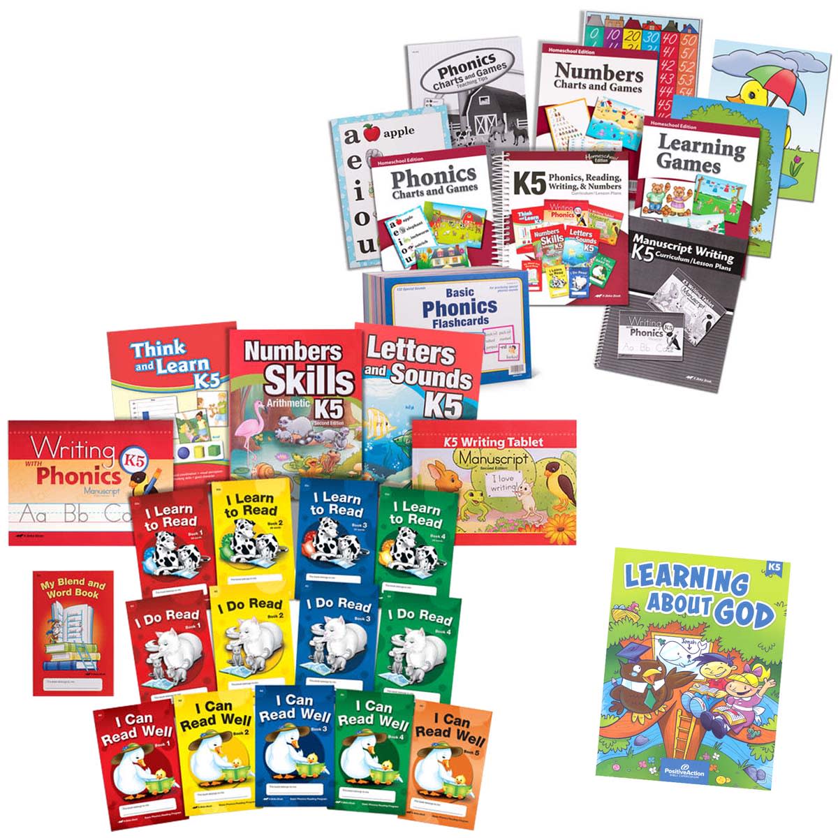 Generations Homeschool Kindergarten Curriculum Package