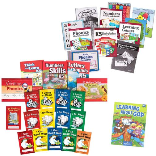 Generations Homeschool Kindergarten Curriculum Package