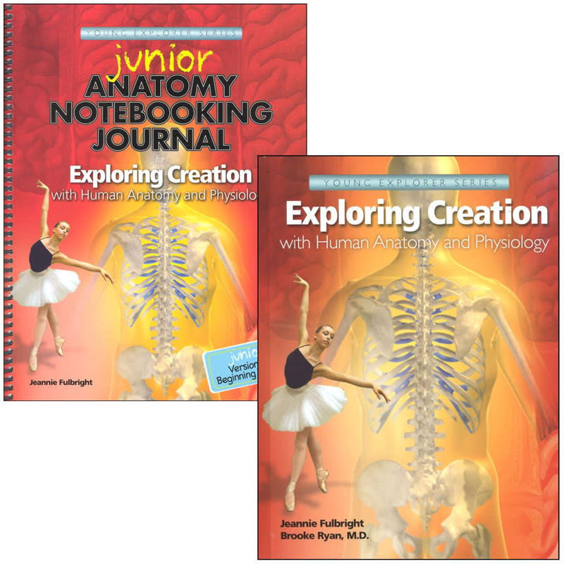 Exploring Creation with Human Anatomy & Physiology Advantage Set with Junior Notebooking Journal