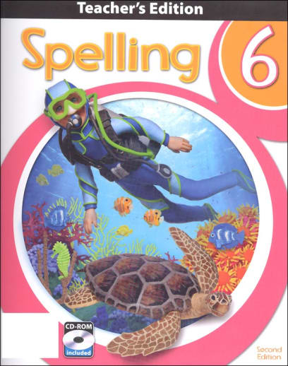 BJU Press Spelling 6 Teacher Book & CD 2nd Edition