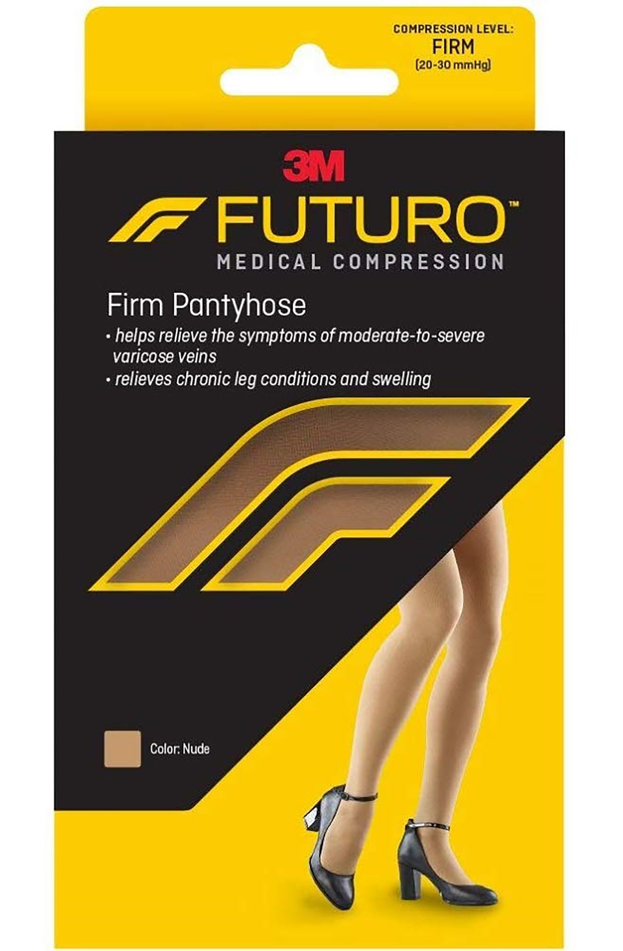 3M Futuro Compression Pantyhose, Beige MK 421889