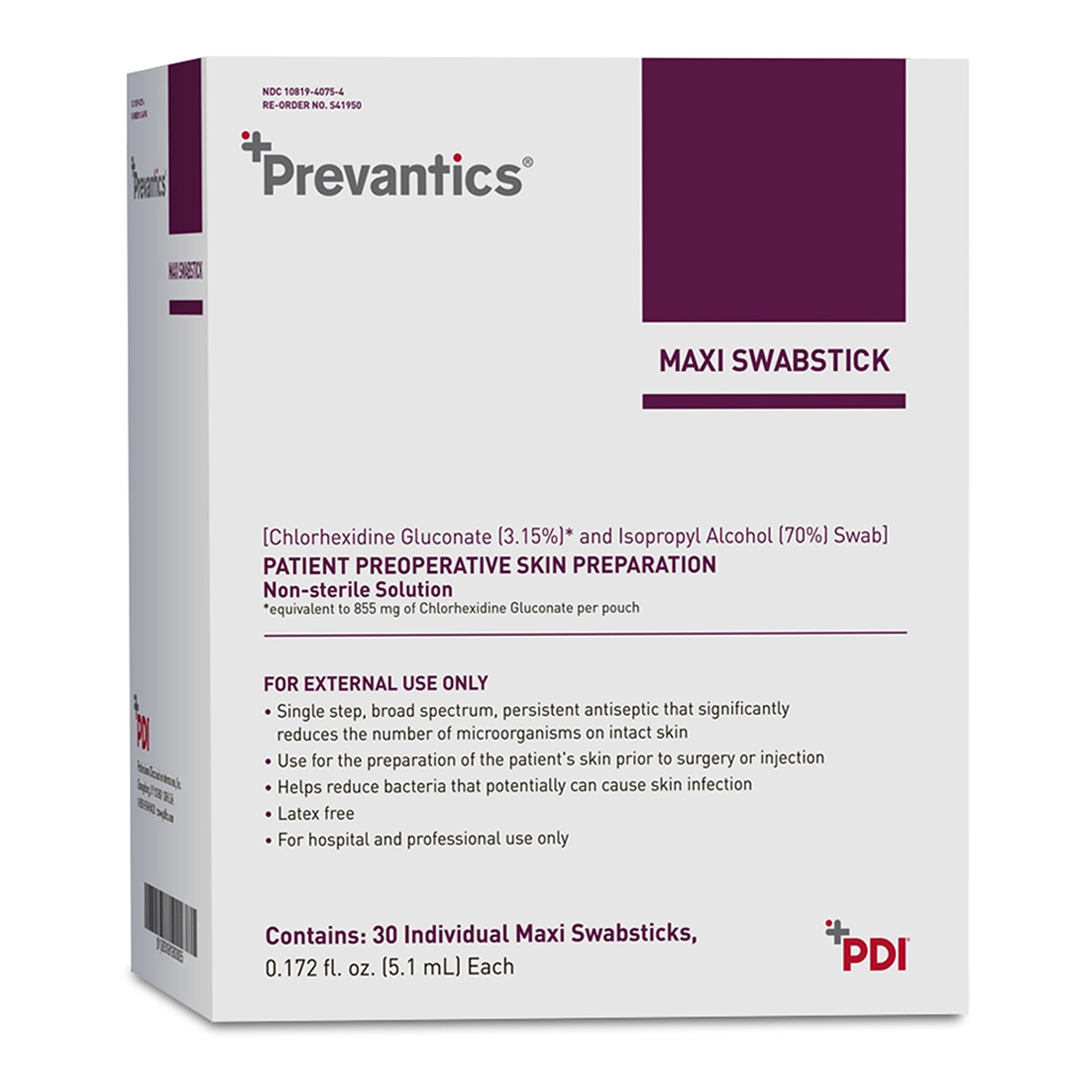 Prevantics Maxi Swabsticks MK 545438