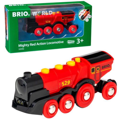 BRIO World Mighty Red Action Locomotive