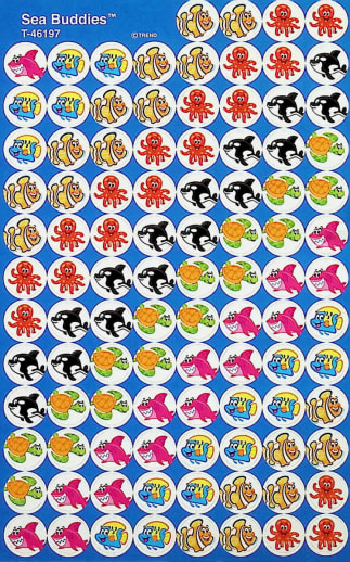 All About Spelling Level 4 Stickers: Sea Buddies