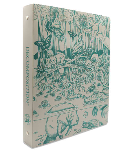 Decomposition 3-Ring Binder - Everglades (8.5 x 11)
