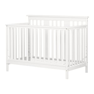 Baby Crib with Toddler Rail