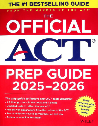 Official ACT Prep Guide 2025-2026