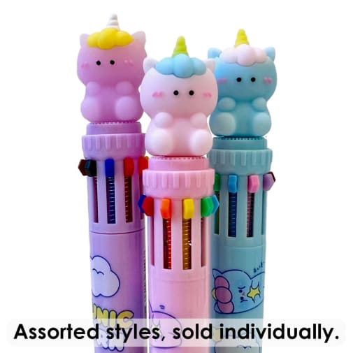 Unicorn 10 Colors Ballpen (assorted style)