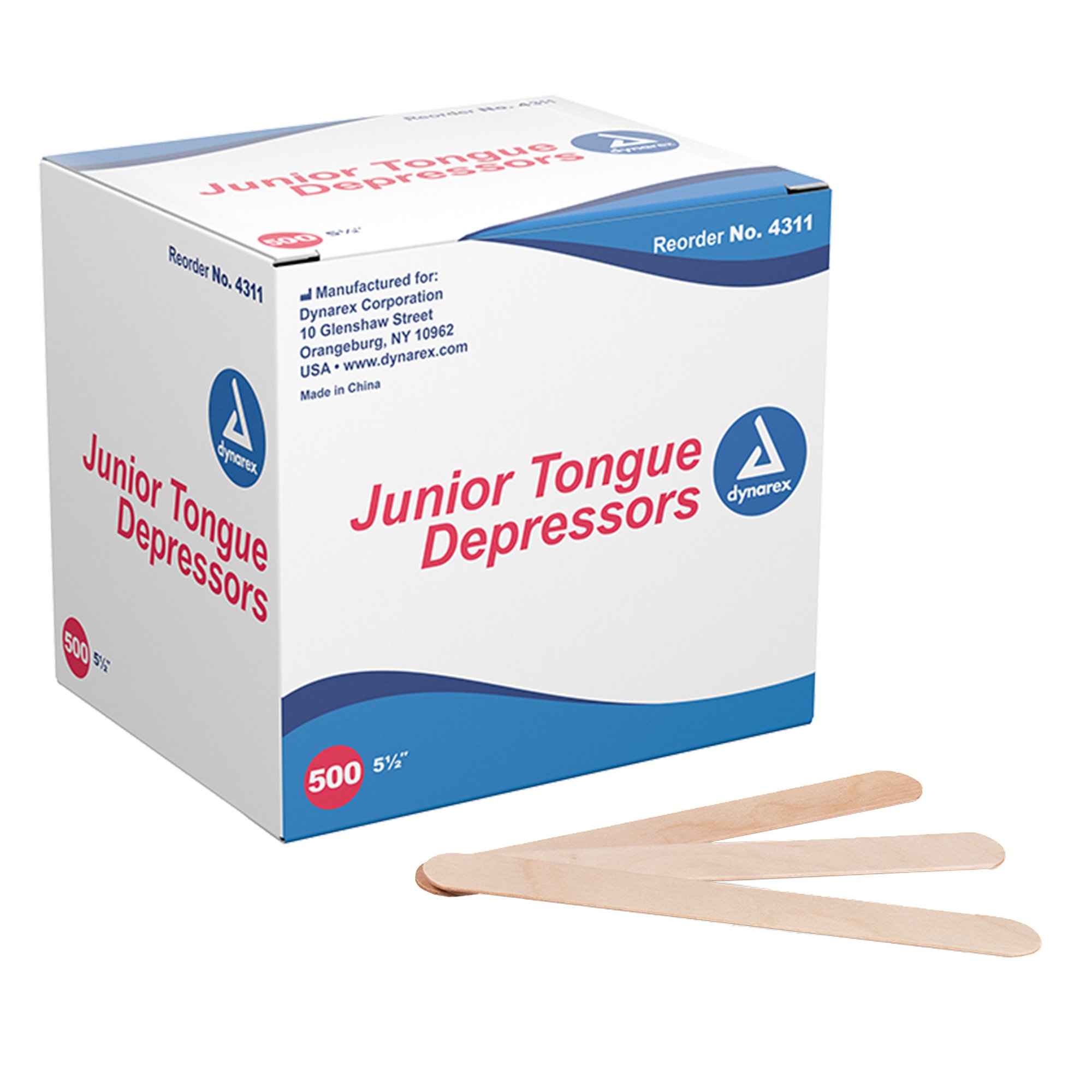 dynarex Junior Tongue Depressors MK DYN-4311