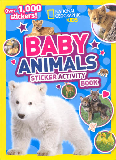 National Geographic Kids Baby Animals Sticker Activity Book