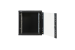 12U 19in Wall-Mount Cabinet Glass Door 15.5in Depth Flat Box