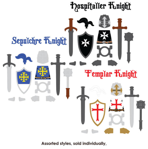 Brick Forge - Crusader Knight Accessory Pack (assorted)