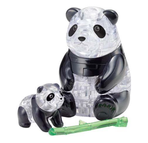 3D Crystal Puzzle - Panda & Baby