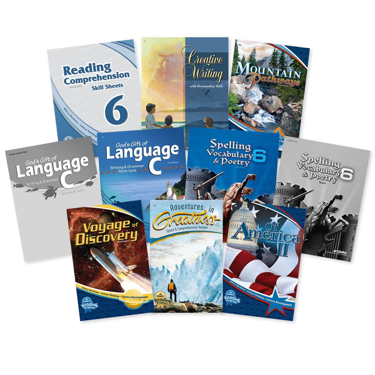 Abeka Language Arts 6 Child Kit