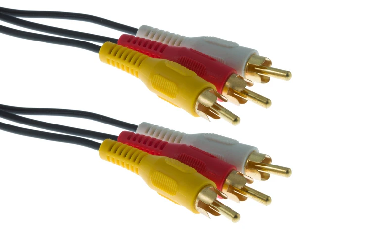 RCA M/M x 3 Audio/Video Cable w/ Gold Plated Connectors, 6' RCA M/M x 3 Audio/Video Cable w/ Gold Plated Connectors, 6'