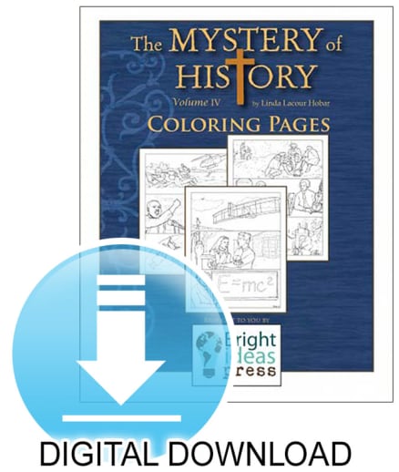 The Mystery of History Volume 4 Coloring Pages Digital Download
