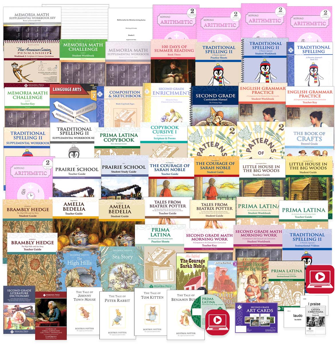 Memoria Press Curriculum 2nd Grade Package