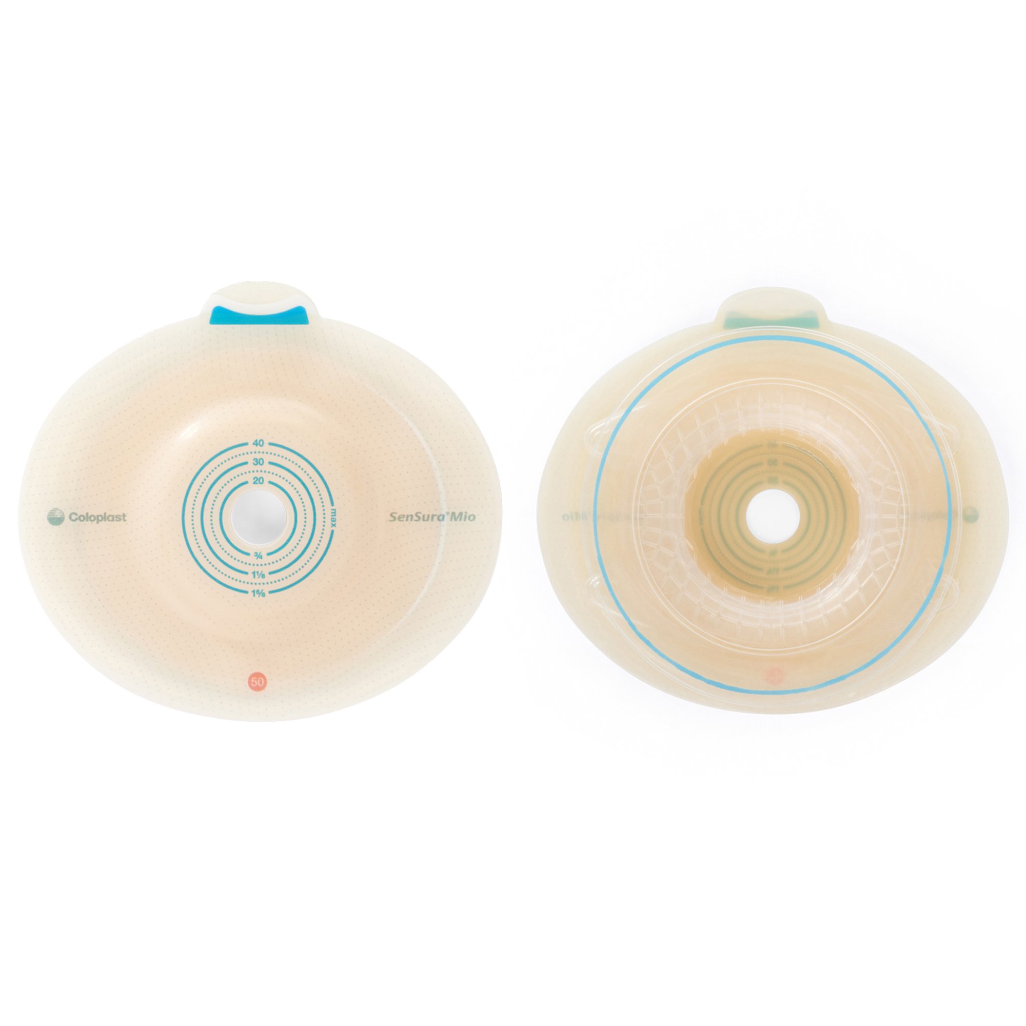 SenSura Mio Convex Ostomy Barrier, Trim to Fit 15  40 mm, Red Match MK 995411