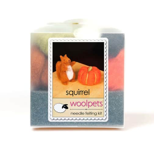 Needle Felting Kit: Squirrel