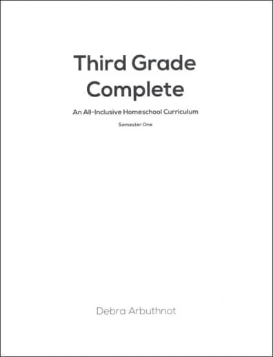 Third Grade Complete: Semester 1 Student Refill