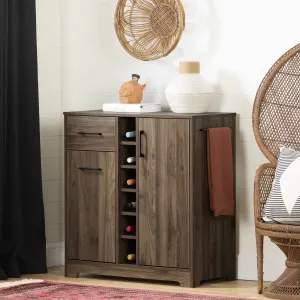 Bar Cabinet and Bottle Storage