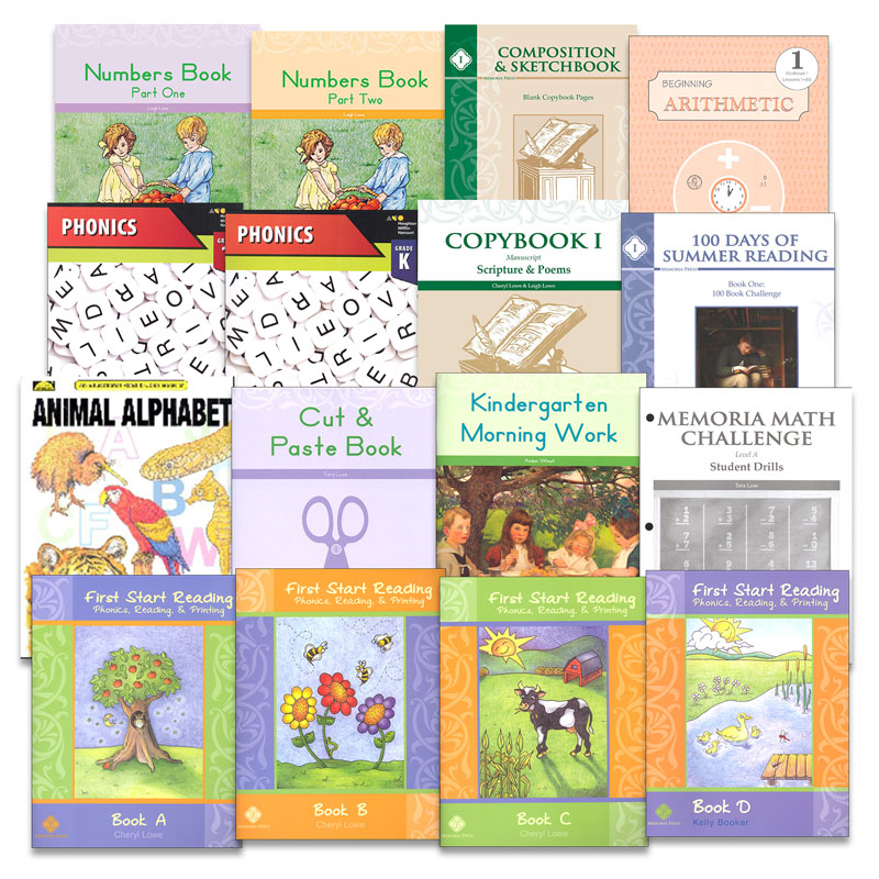 Memoria Press Curriculum Kindergarten Consumables Package