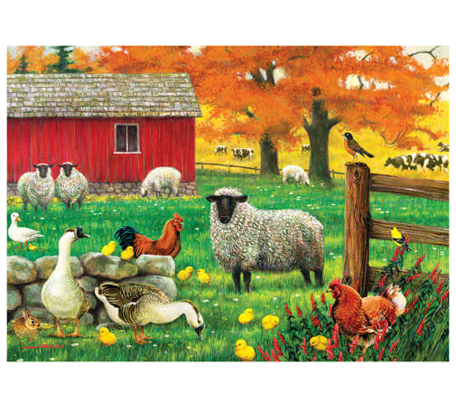 Sheep Farm Tray Puzzle (35 piece)