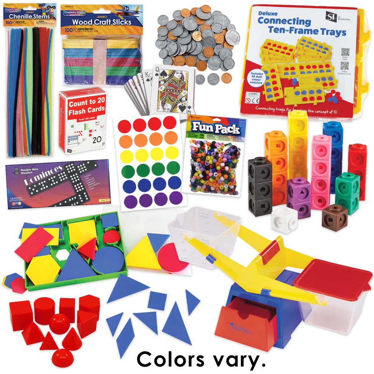 Earlybird Math Basic Manipulatives Package
