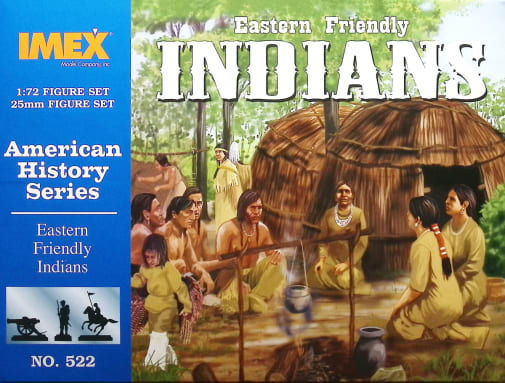 Eastern Friendly Indians 1/72 Scale