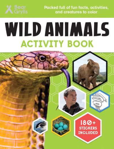 Bear Grylls Activity Book - Wild Animals