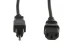 5-15P to C13 AC Power Cord, Cisco Compatible, 18 AWG, 6ft, Black