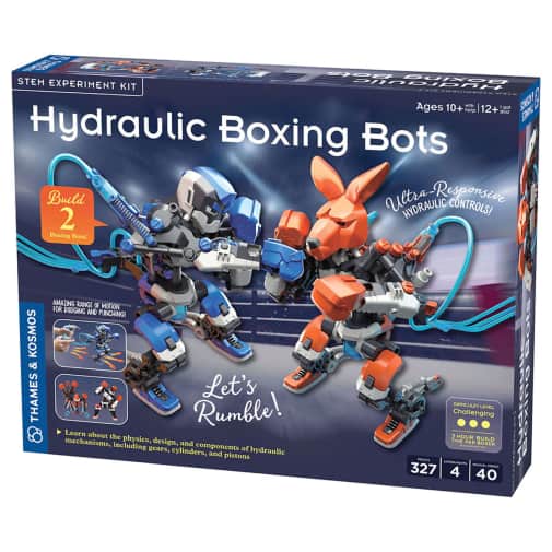 Hydraulic Boxing Bots STEM Experiment Kit | Thames & Kosmos