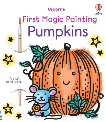 First Magic Painting Book - Pumpkins