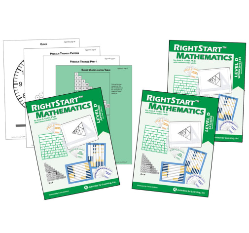 RightStart Mathematics Level D Book Bundle 2nd Edition