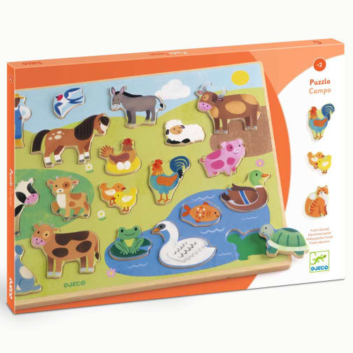 Puzzlo Farm Wooden Puzzle