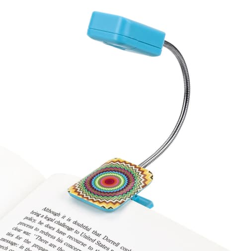 WITHit French Bull Clip Light - Mosaic Zig