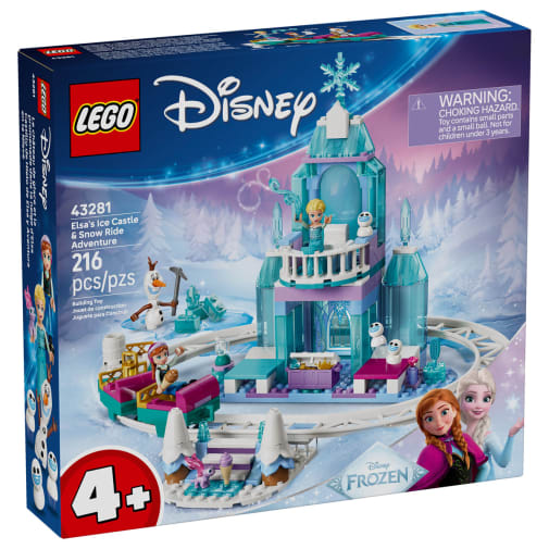 LEGO Disney Princess Elsa's Ice Castle & Snow Ride Adventure (43281)