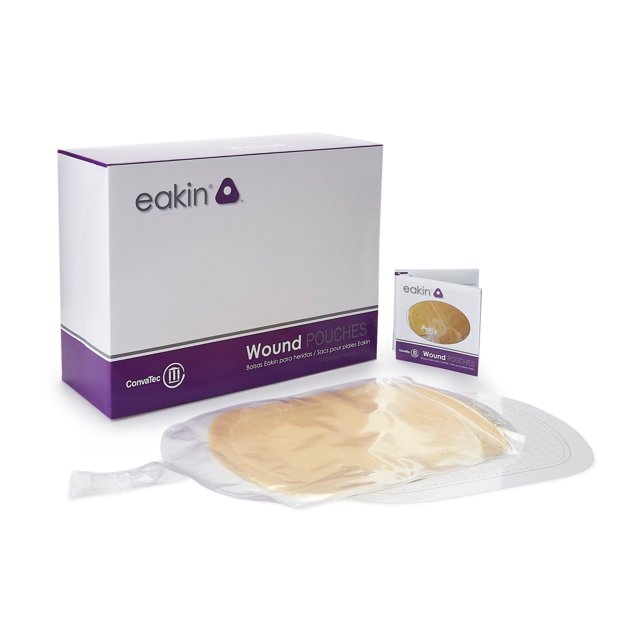 Eakin Fistula and Wound Drainage Pouch, 243 x 158mm Cutting Area MK 798727