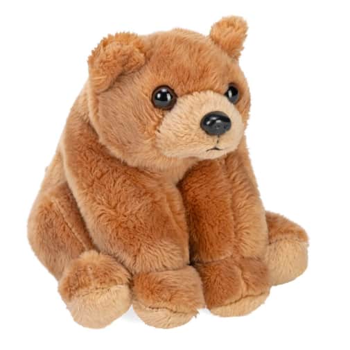 Wild Republic Pocketkins-Eco Grizzly Bear 5" Plush