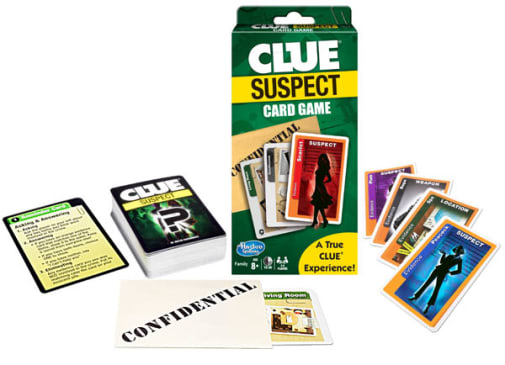 Clue Suspect Card Game