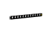 1U 12 Port Blank Keystone Patch Panel - Welded