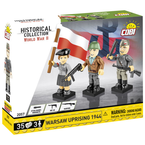 Warsaw Uprising 1944 - 35 pieces (World War II Historical Collection)