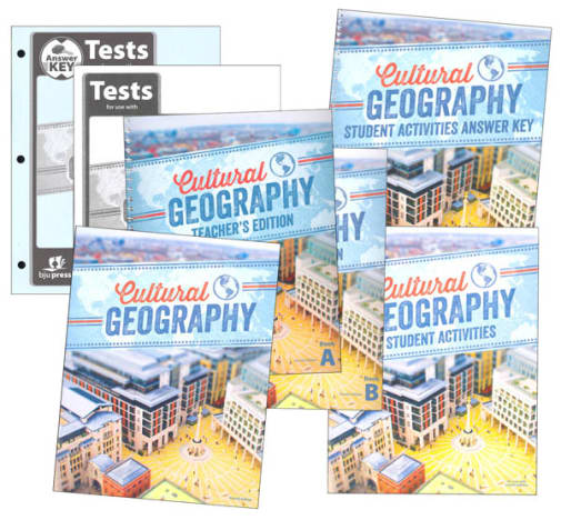 BJU Press Cultural Geography Home School Kit 4th Edition
